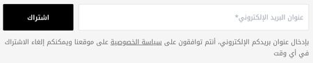 الاشتراك في نشرة ليفل شوز البريدية
