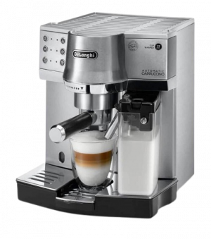 أفضل ماكينة قهوة ديلونجي لصنع الإسبرسو والكابتشينو - EC860